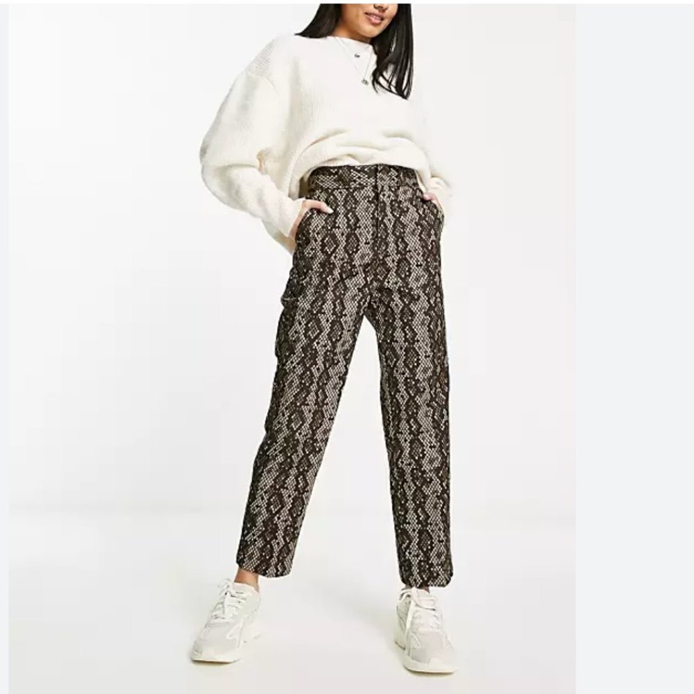 NWT Dickies Women's Camden Pants Snake Print